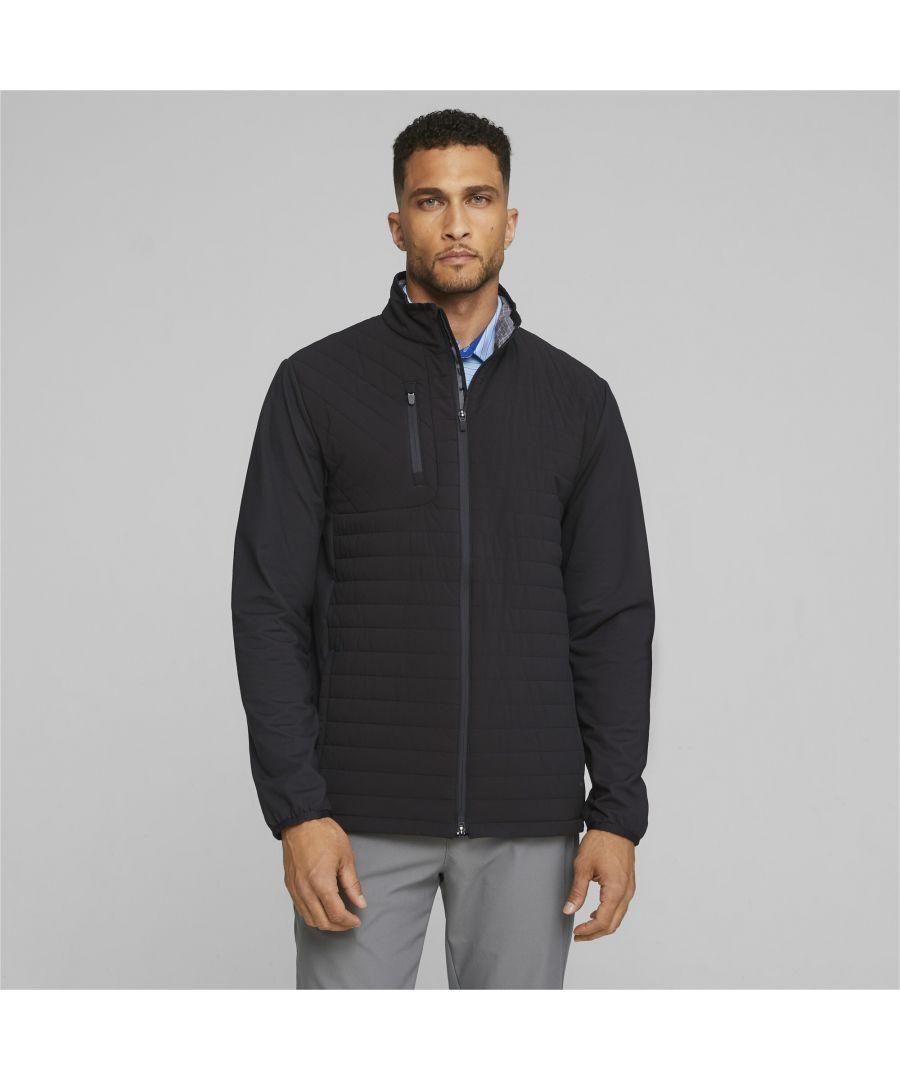 Puma quilted golf jacket outlet