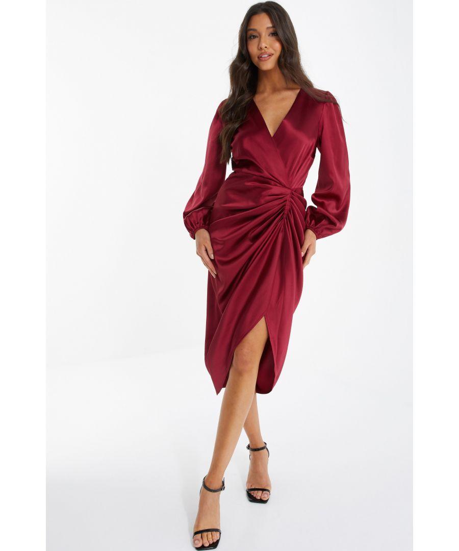 Burgundy dress quiz sales