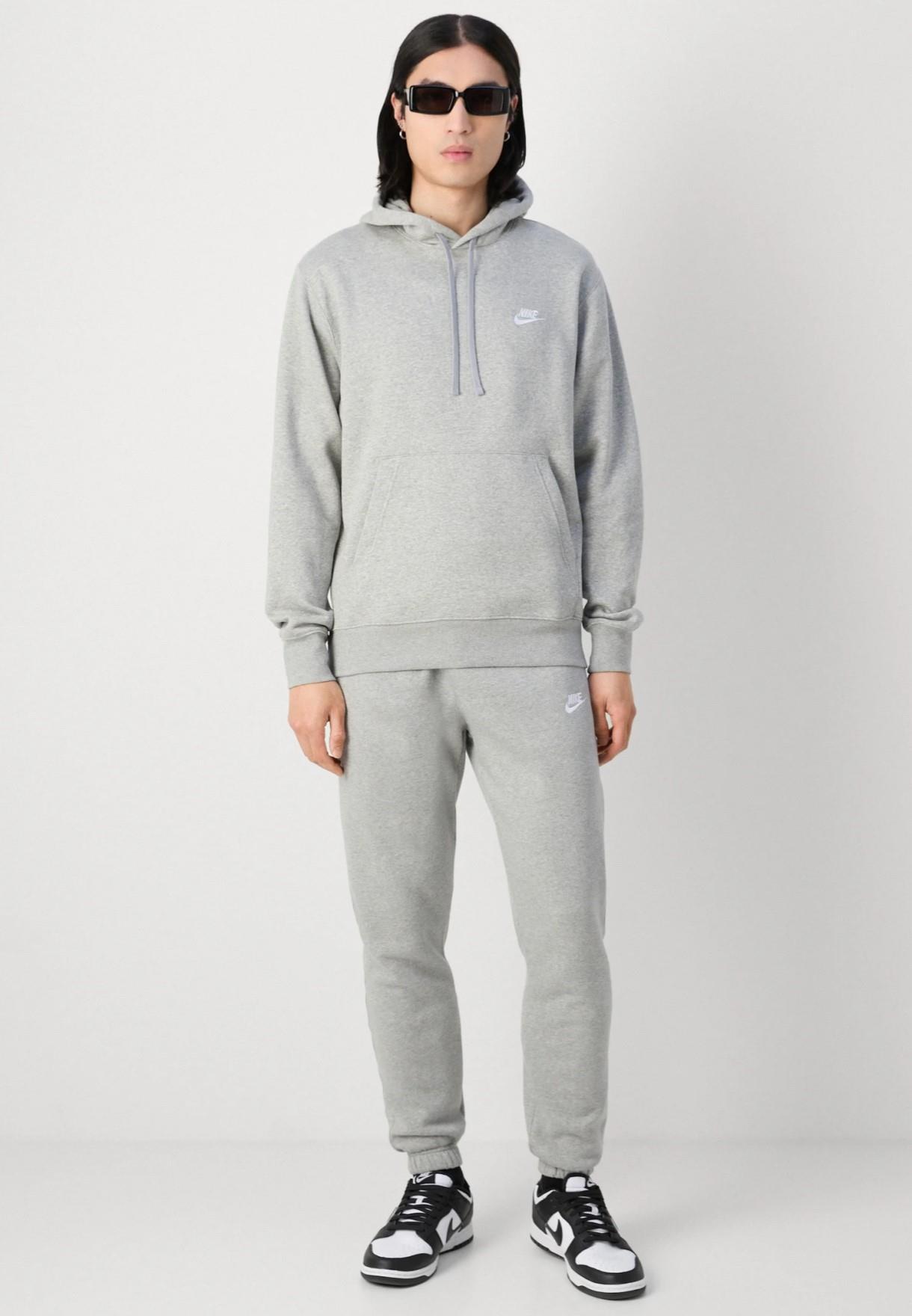 Nike grey fleece tracksuit 2025