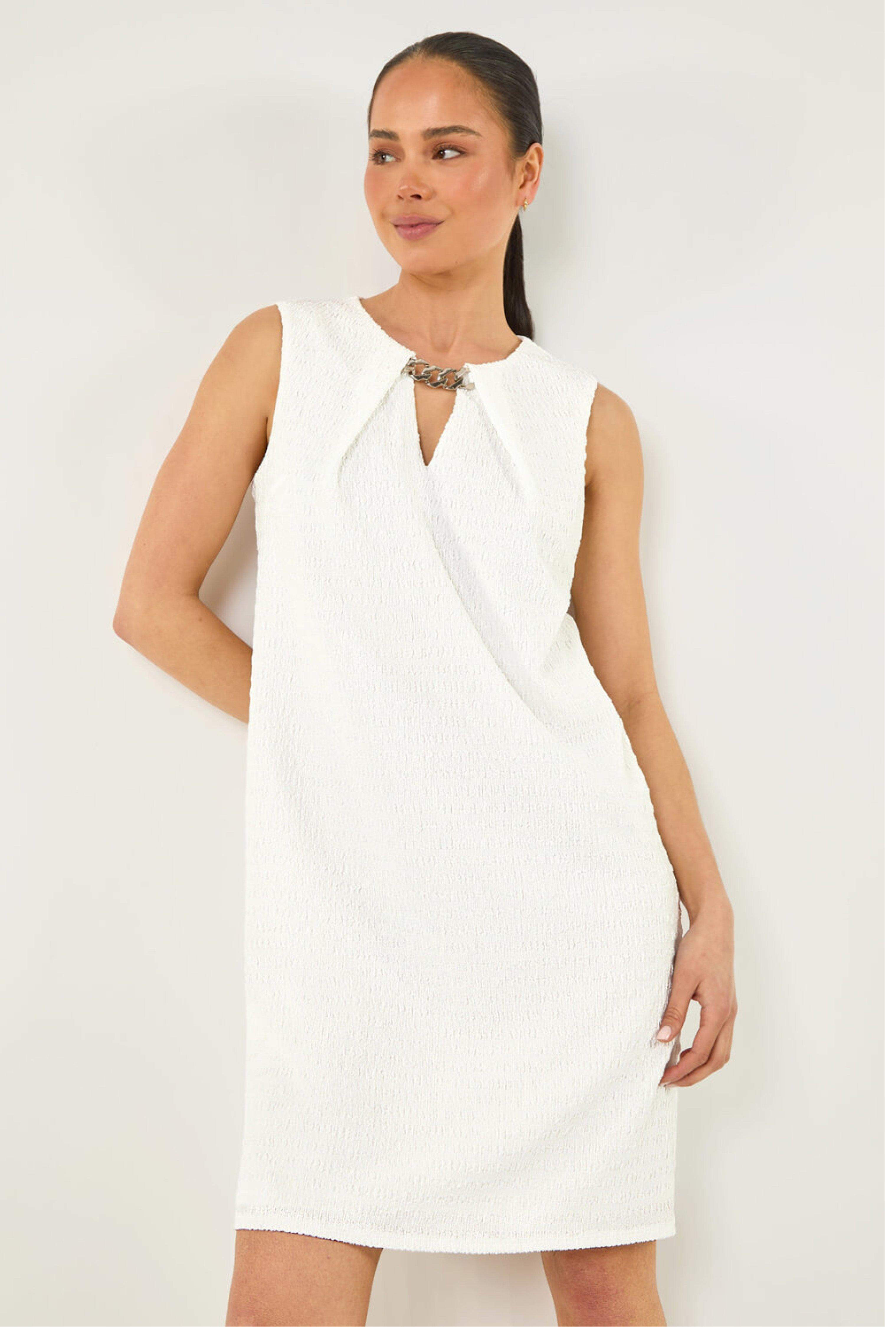 white christmas dresses ROMAN MULTIWAY NECKLINE OPEN BACK DRESS