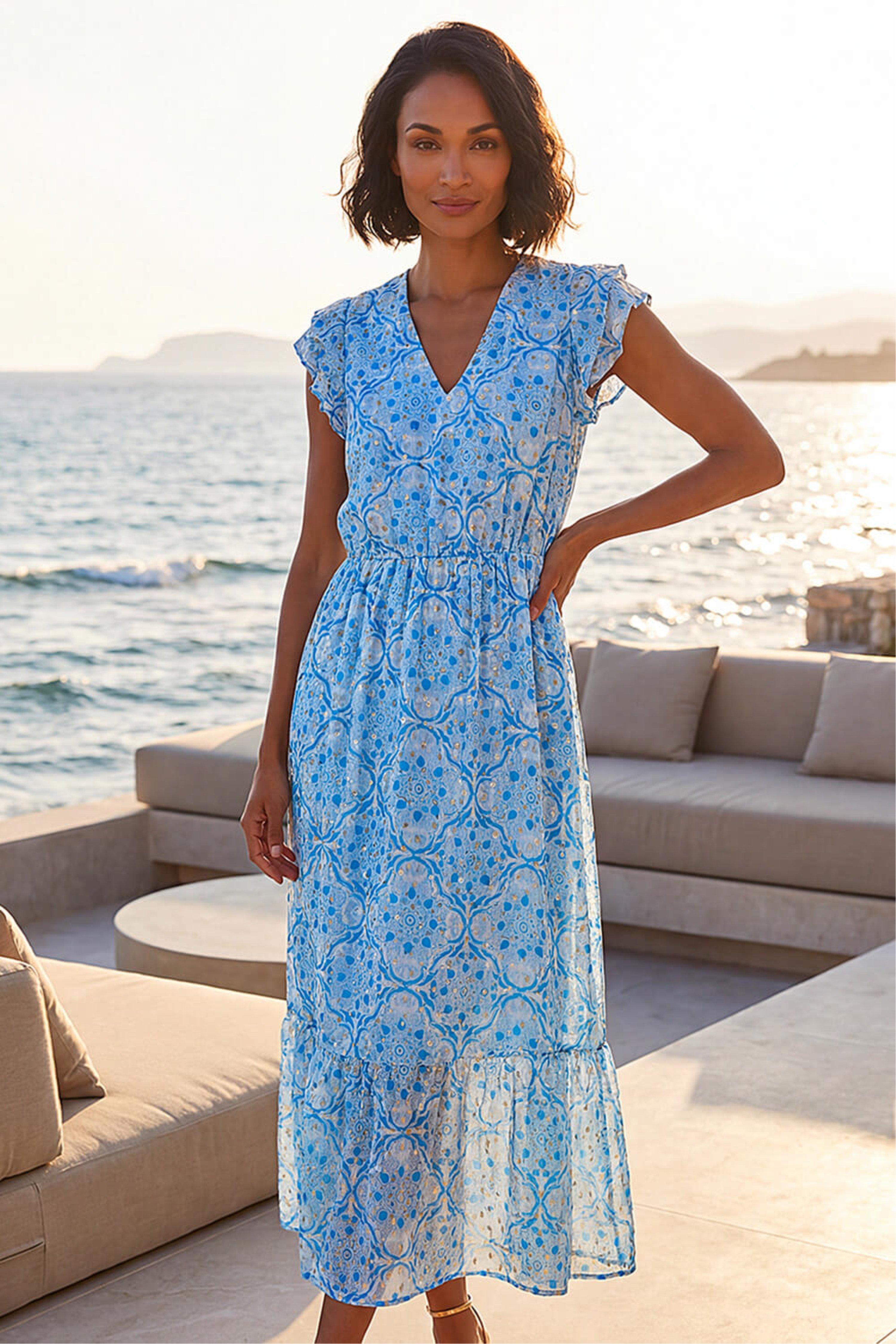 fatale maxi dress in dusk Fatale Maxi Dress In Dusk for Women - Up to 70% off