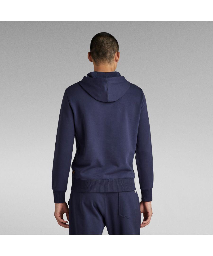 G-Star G-Star Raw Graphic Core Hoodie in Blue for Men Lyst UK