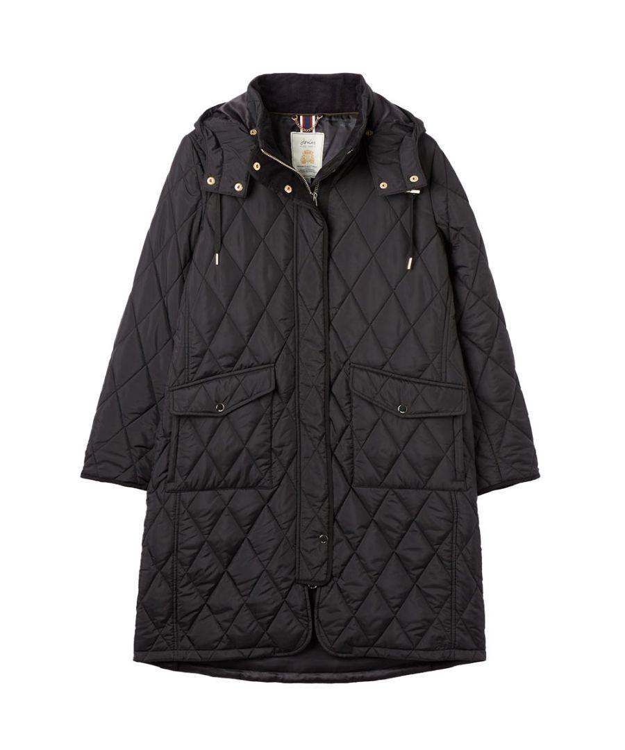 Chatham Padded Quilted Longline Coat