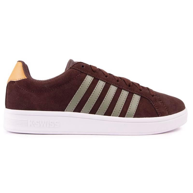 K-swiss Court Tiebreak Trainers in Brown for Men Lyst UK