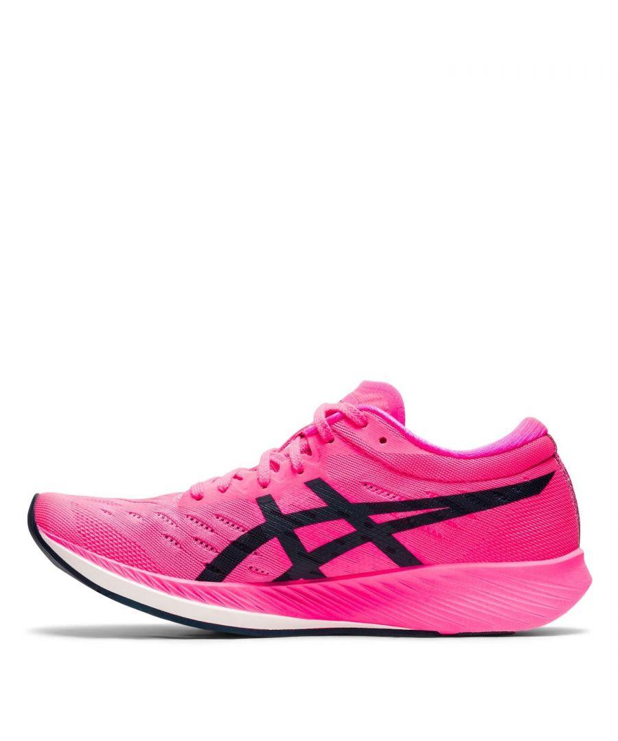 Asics Metaracer Running Shoes in Pink Lyst UK