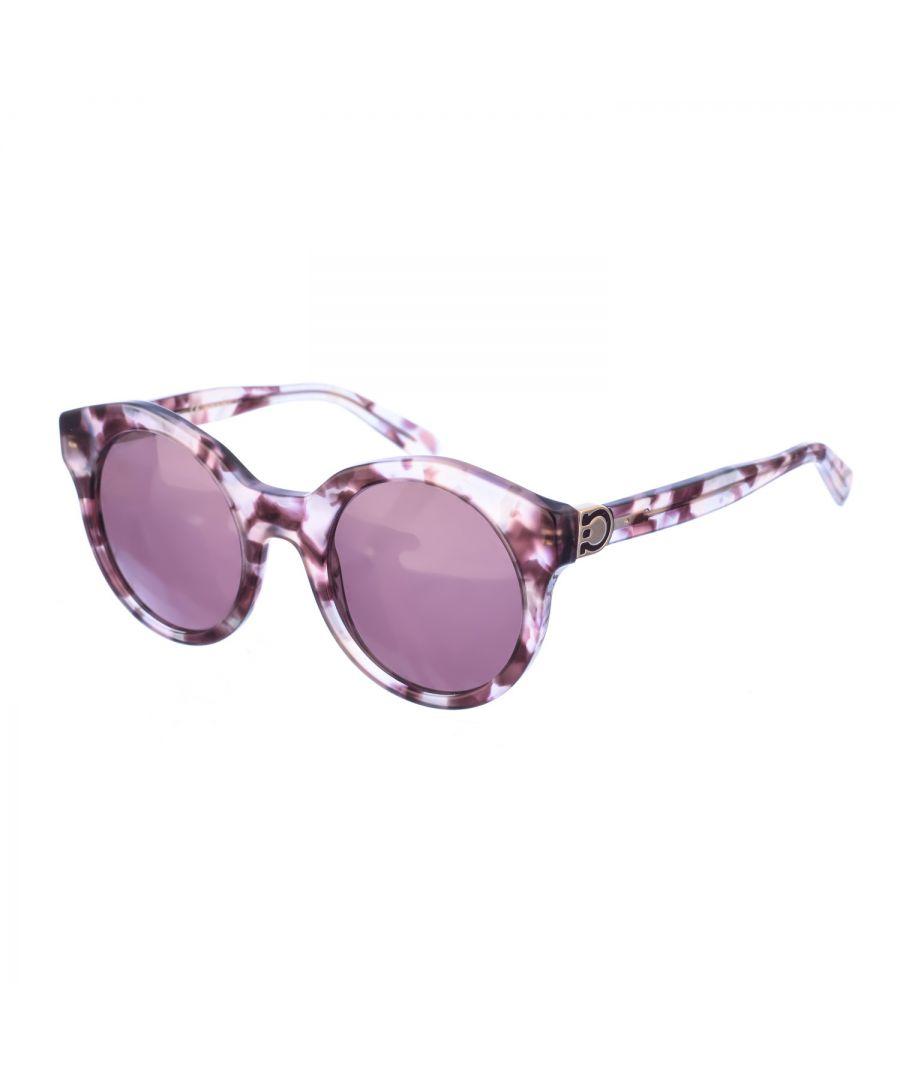 Ferragamo Bicolor Acetate Sunglasses main image 1