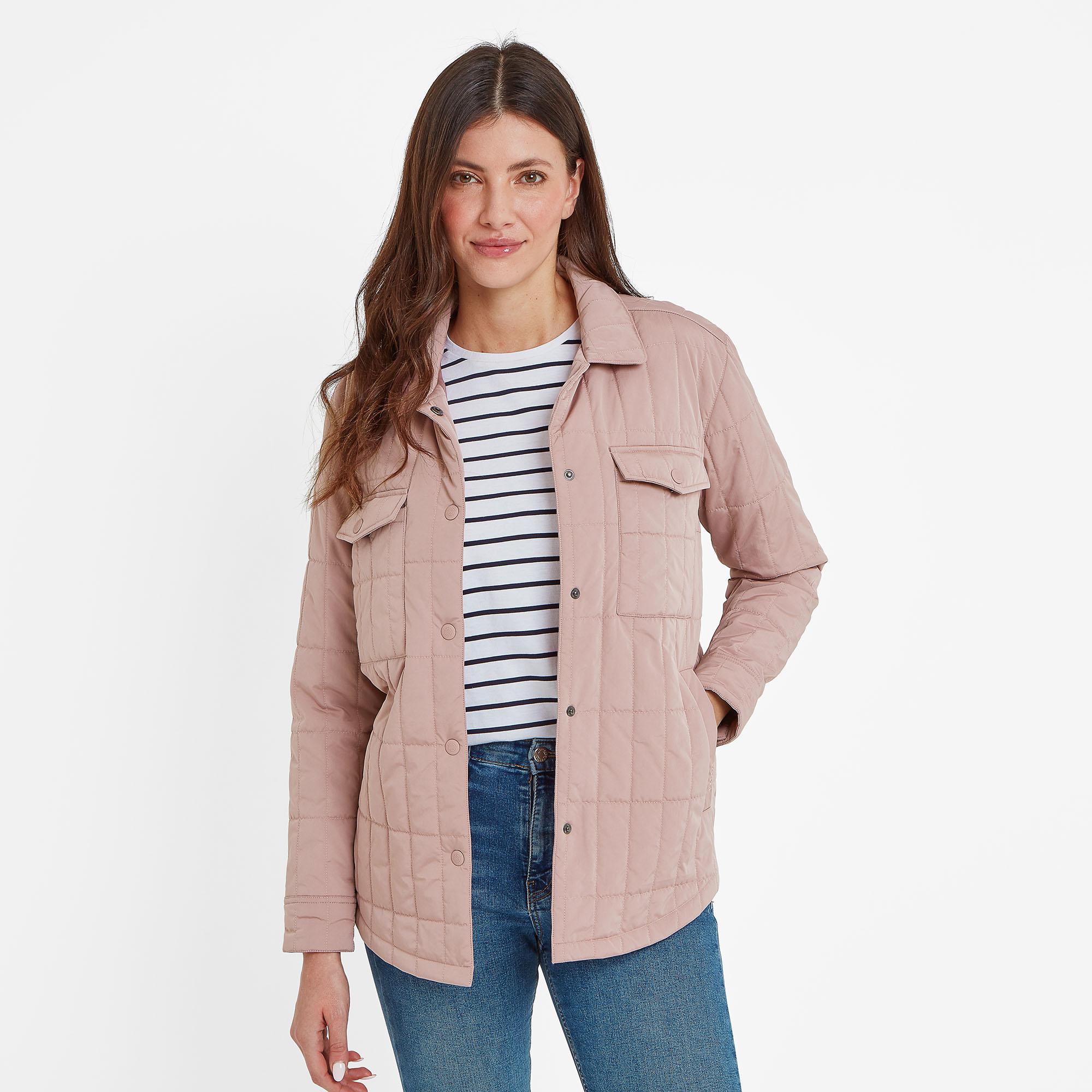 TOG24 Rinder Shacket Faded Polyamide in Pink Lyst UK