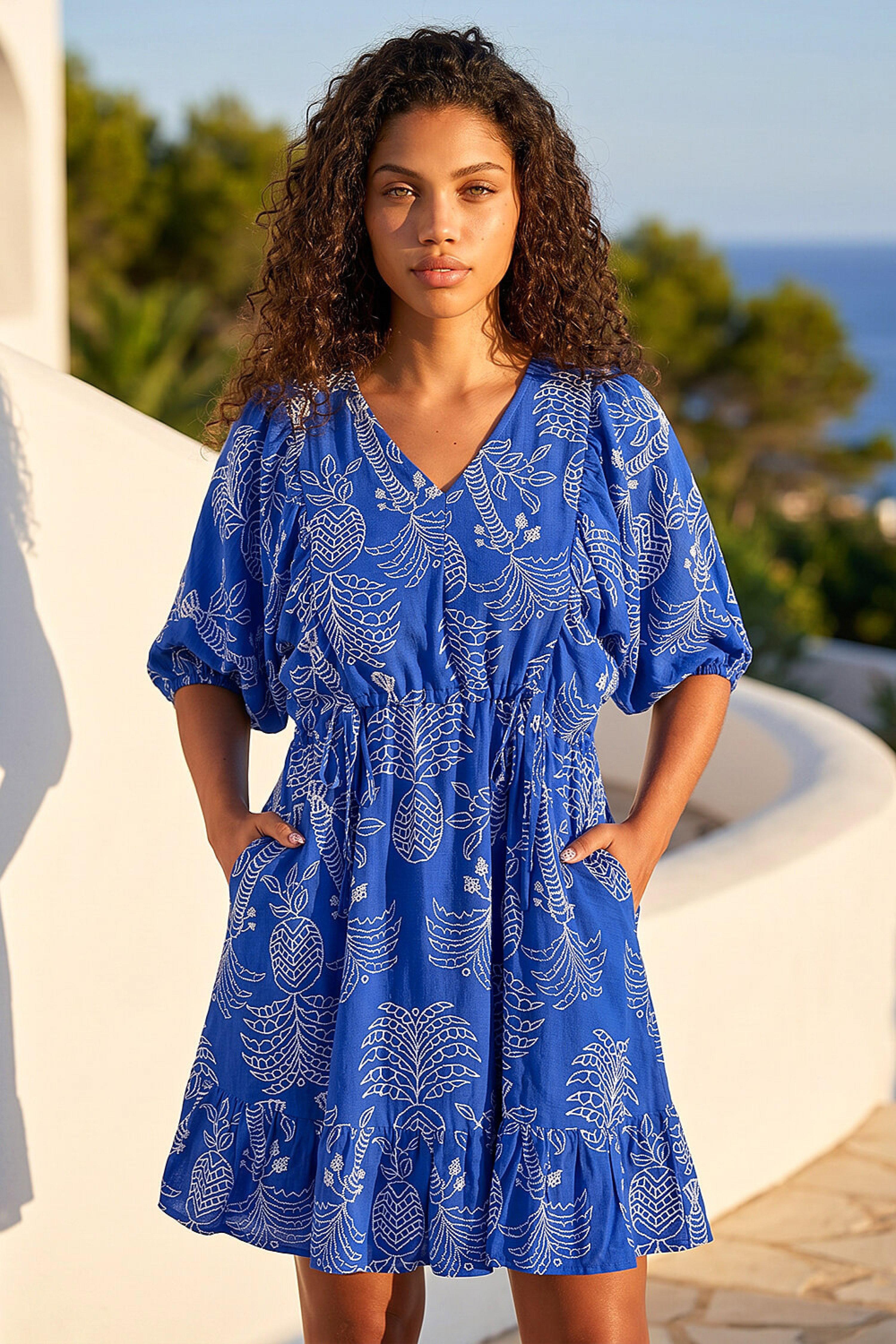 roman mini dress Roman Rose - Velvet Corset Rosette Mini Dress