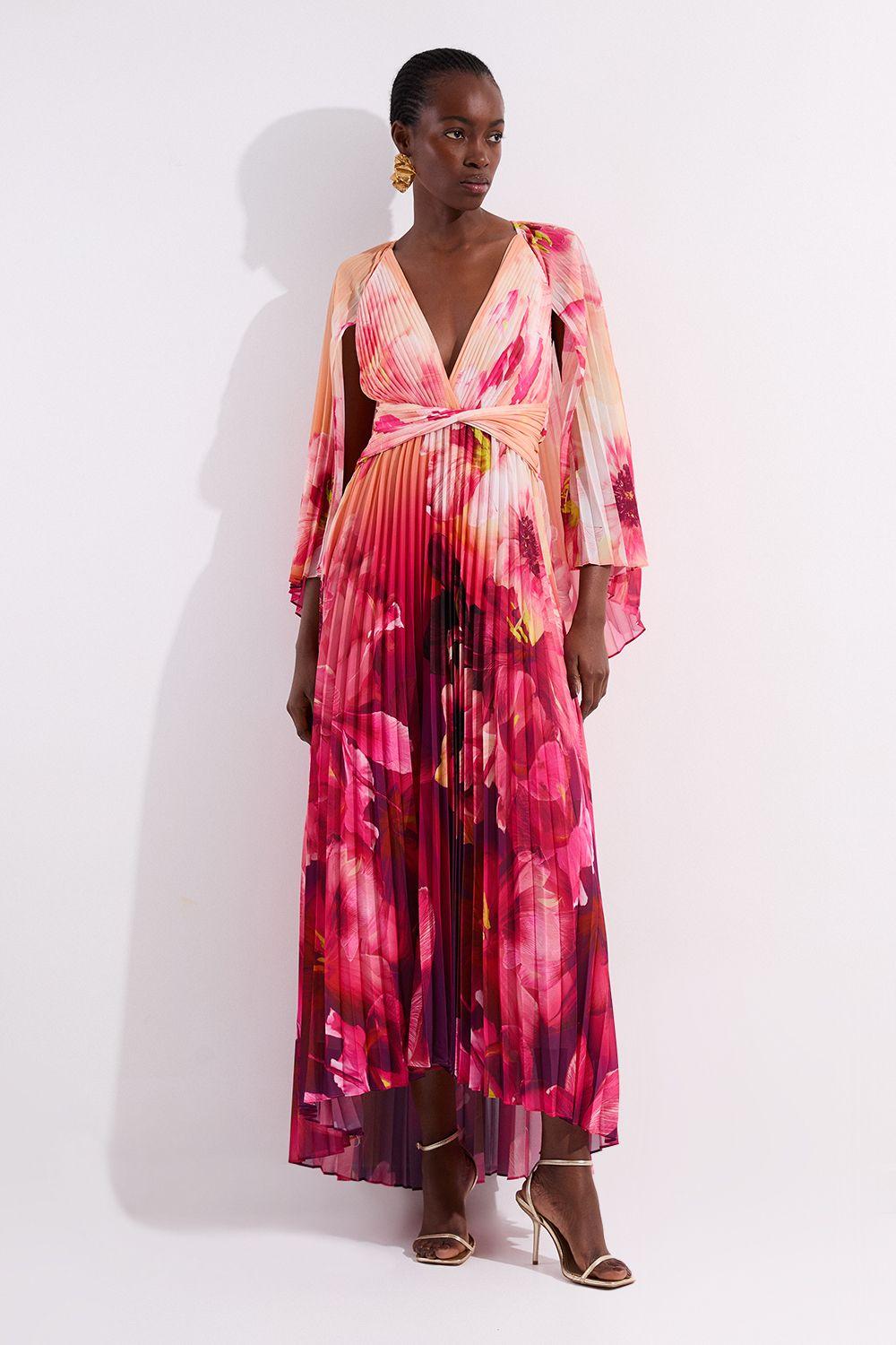 Midi Dress Phase Eight Julie Dress Pleated Midi Dress Karen Millen Magenta  Dress Pink Karen Millen Lace Peplum Dress Cross Section Fitted