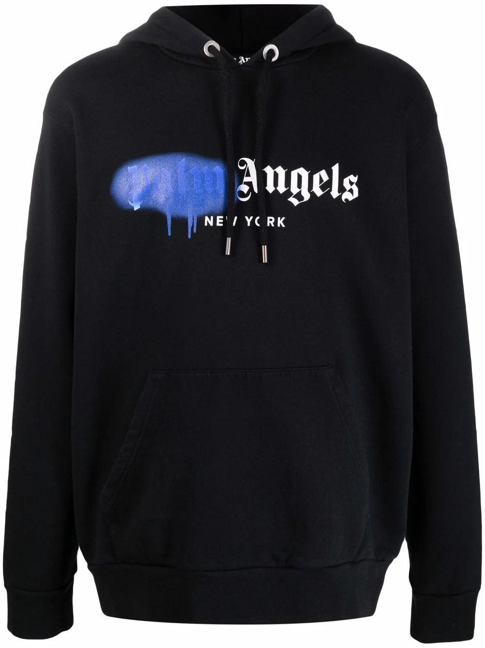 Palm angels hoodie spray sale