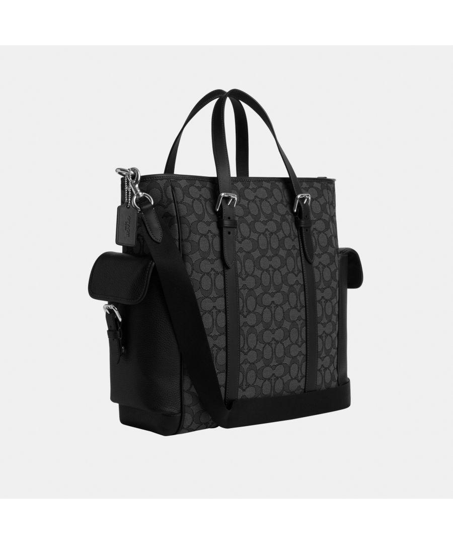 Coach tote black bag hotsell