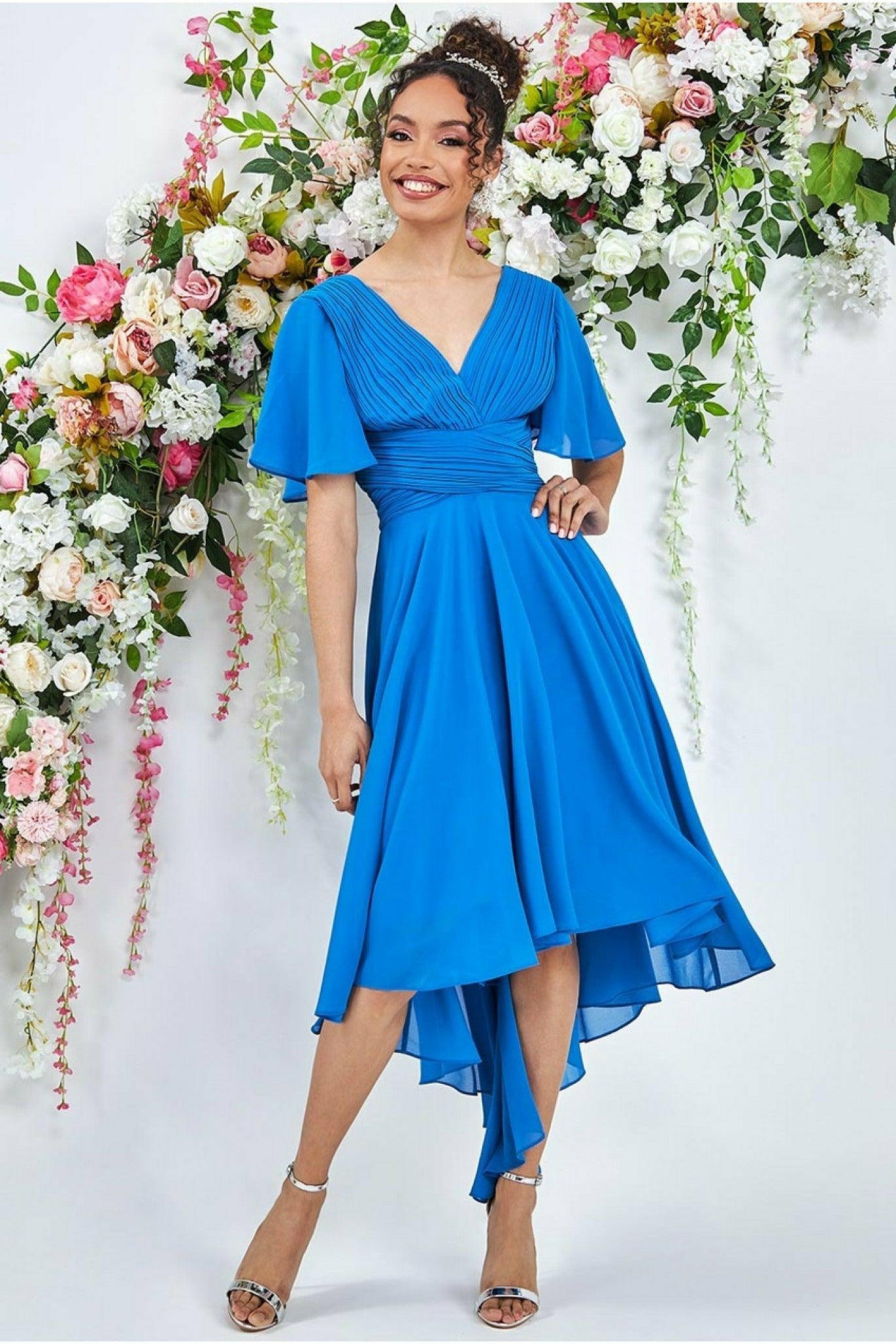 black cocktail dress with slit Strapless Fitted Formal – The Dress Outlet stylish feminine Color:Gradient Green cocktail receptions SOL SWIM Maxi Beach