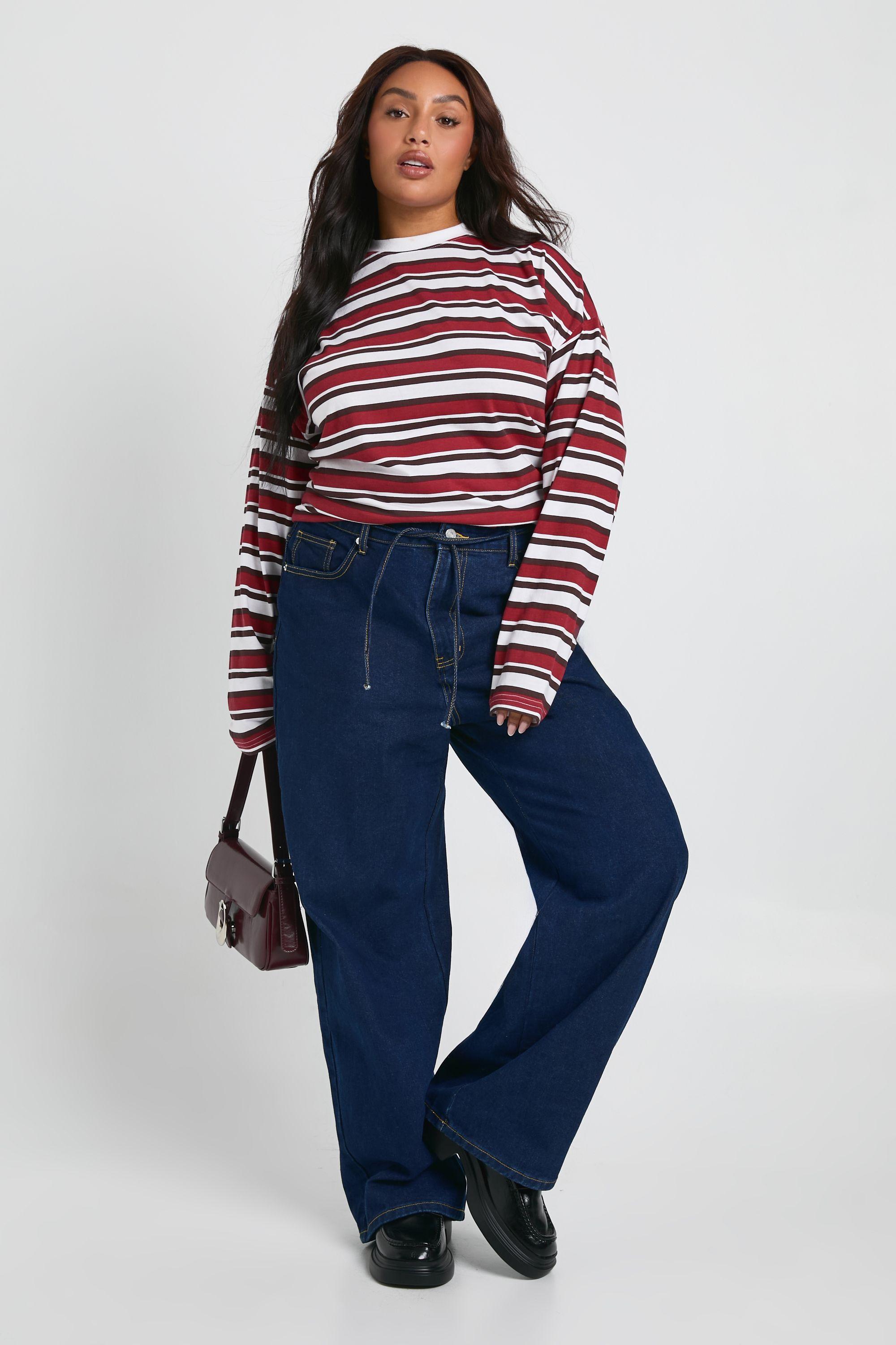 Wide Leg Boohoo Ensemble Femme Boohoo Jogging Jeans Femme Jogging