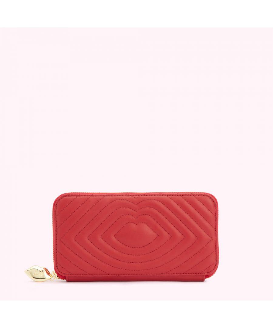 Rent Buy Lulu Guinness Lips Crossbody Bag | MY WARDROBE HQ