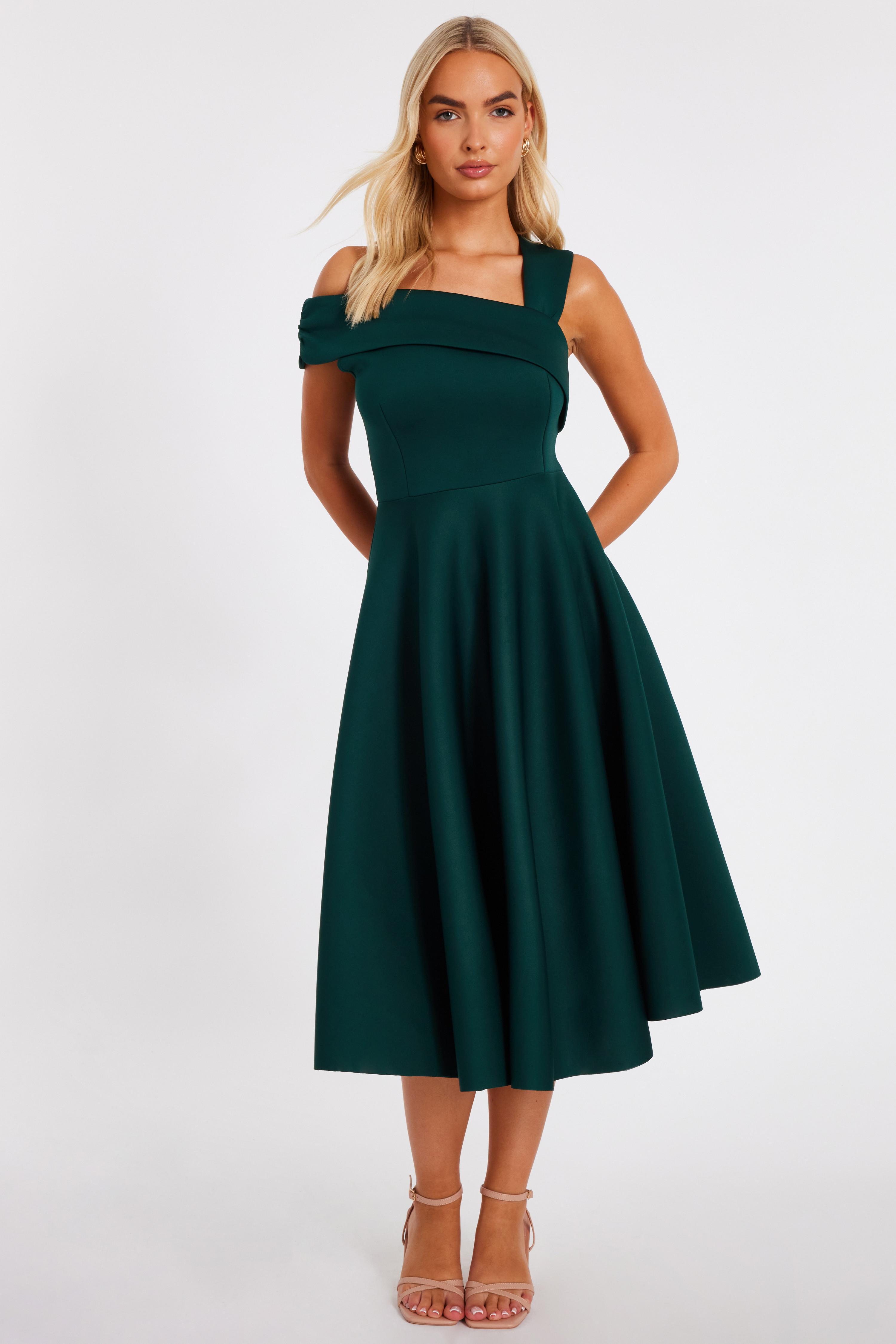 Green Quiz Dresses for Women | Lyst UK