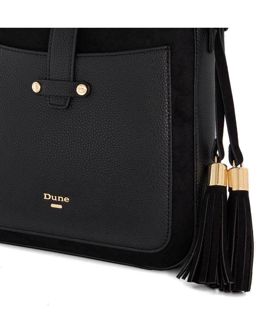 Dune Dangelo Tasseltrim Crossbody Bag in Black Lyst UK