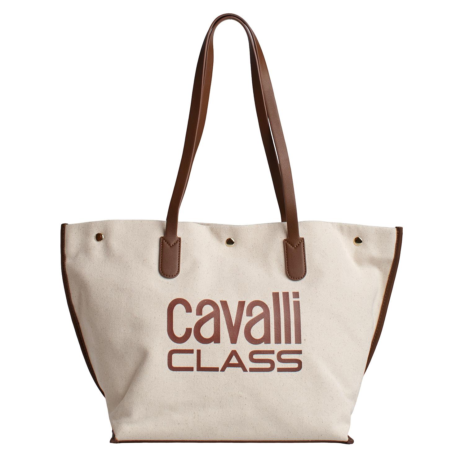 Roberto Cavalli Azzurra Shopper Bag Cchb01722 For in Natural Lyst UK