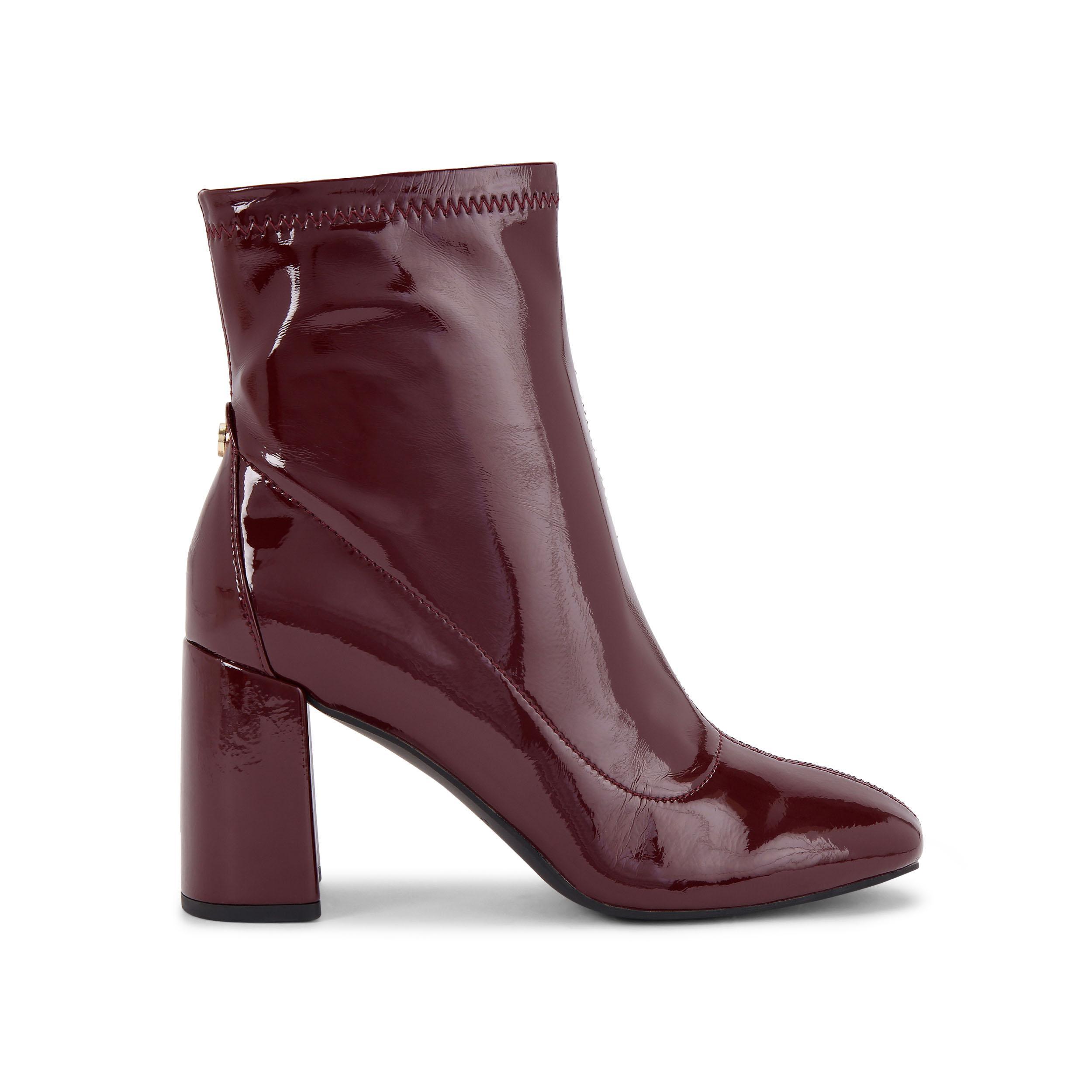 Carvela Kurt Geiger Willow Patent Ankle Boots in Purple Lyst UK