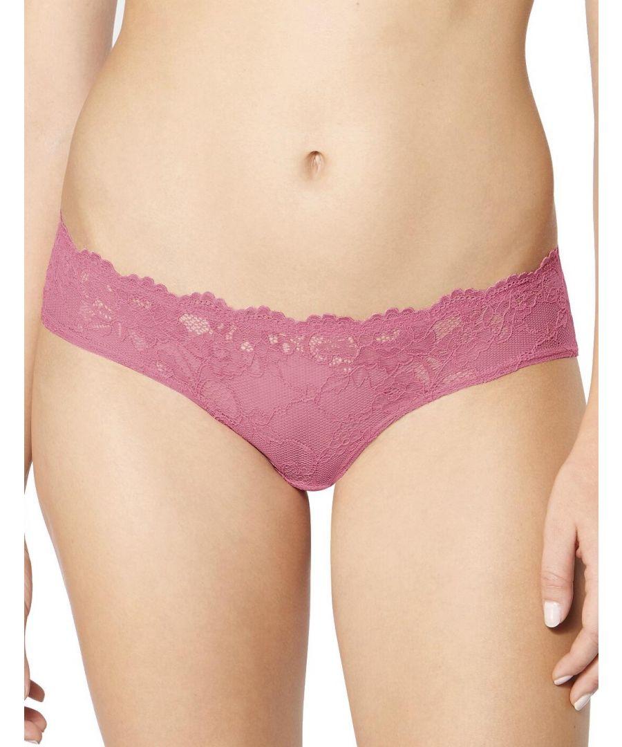 Triumph 10182560 Tempting Lace Hipster Brief in Purple | Lyst UK
