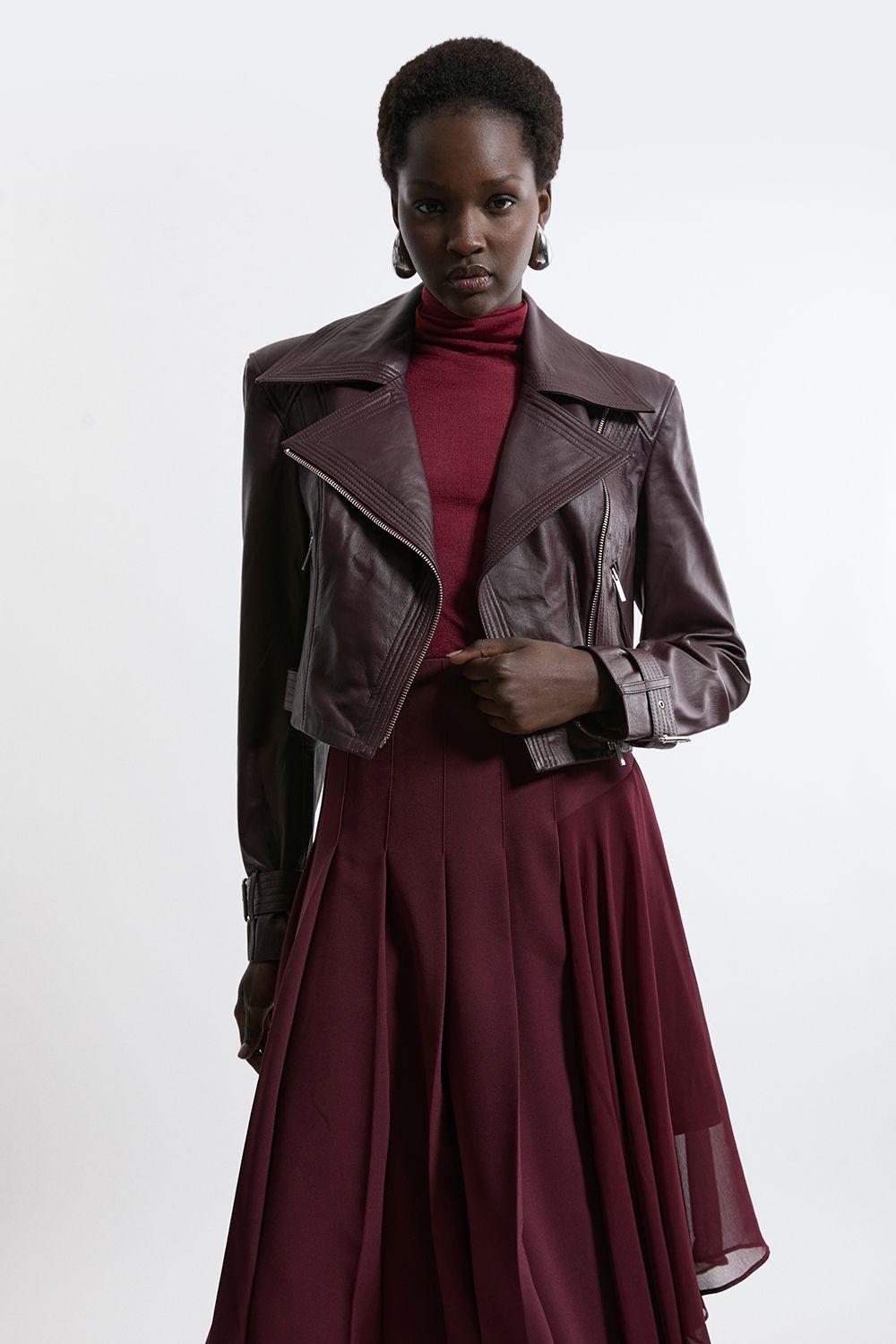 Karen Millen Aubergine Coat Karen Millen Lydia Millen Petite