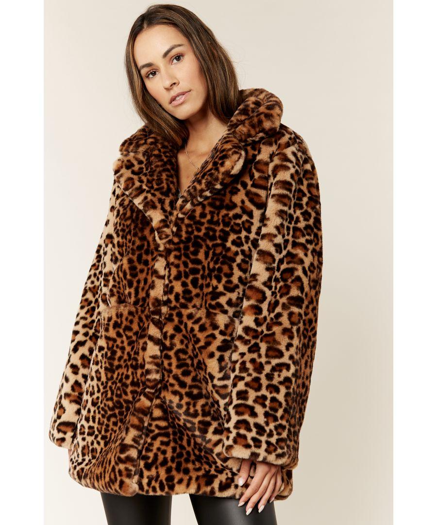 Leopard print jacket womens cheap uk