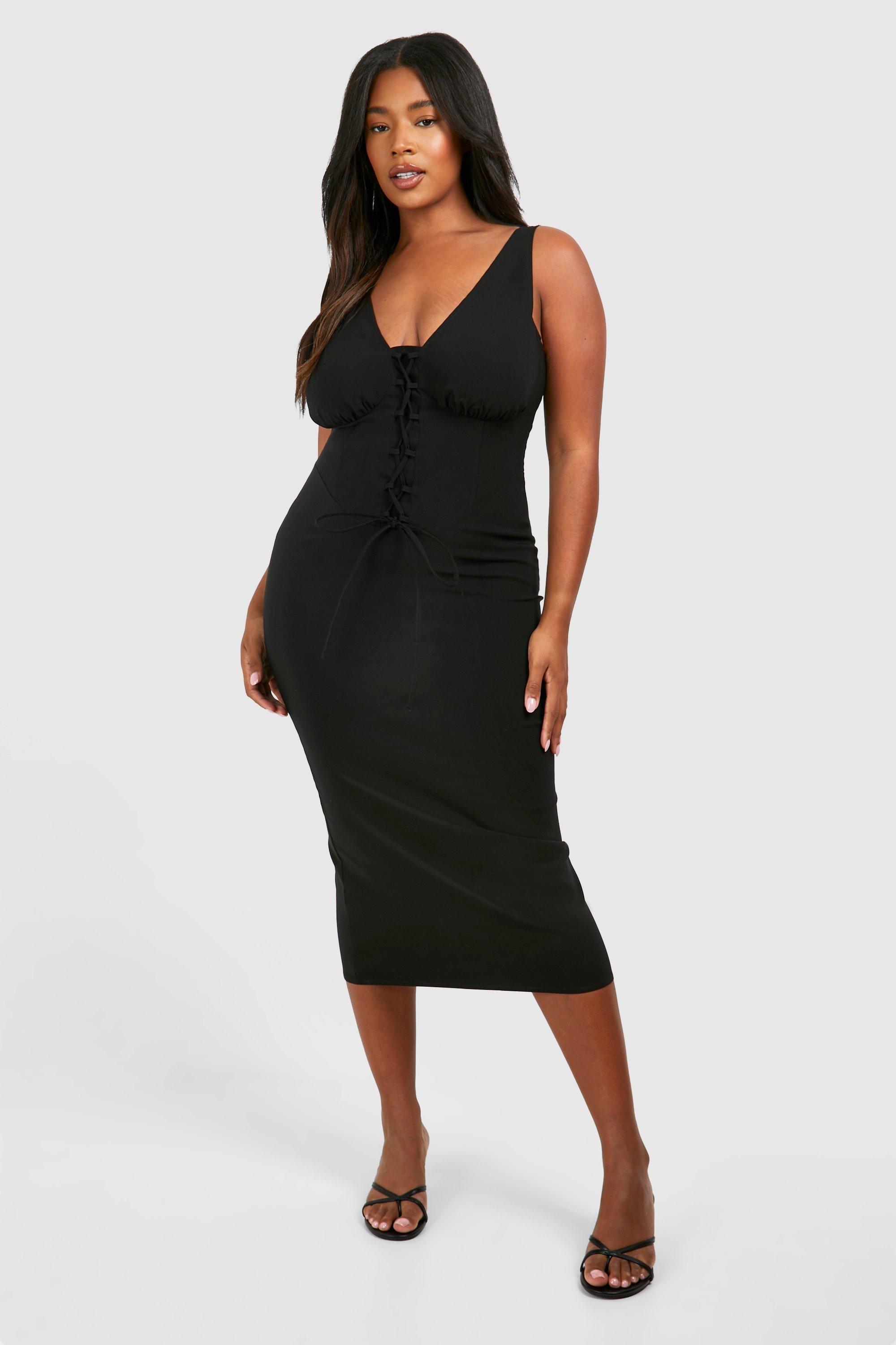 boohoo ladies summer dresses Midi Dress Large Size Corset Dress Boohoo Curve Skater Dress Plus Size Boohoo Midi Royal Blue Seuqins