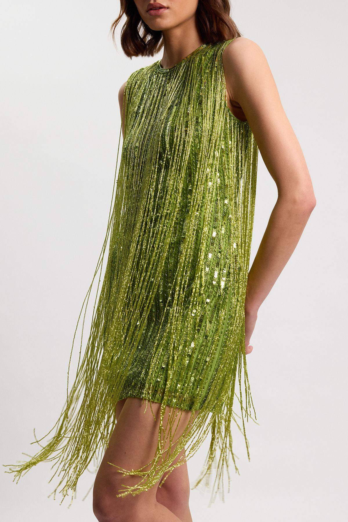 Beaded Fringe Dresses for Women - Up to 70% off | Lyst UK Beaded Fringe Dresses for Women - Up to 70% off | Lyst UK
