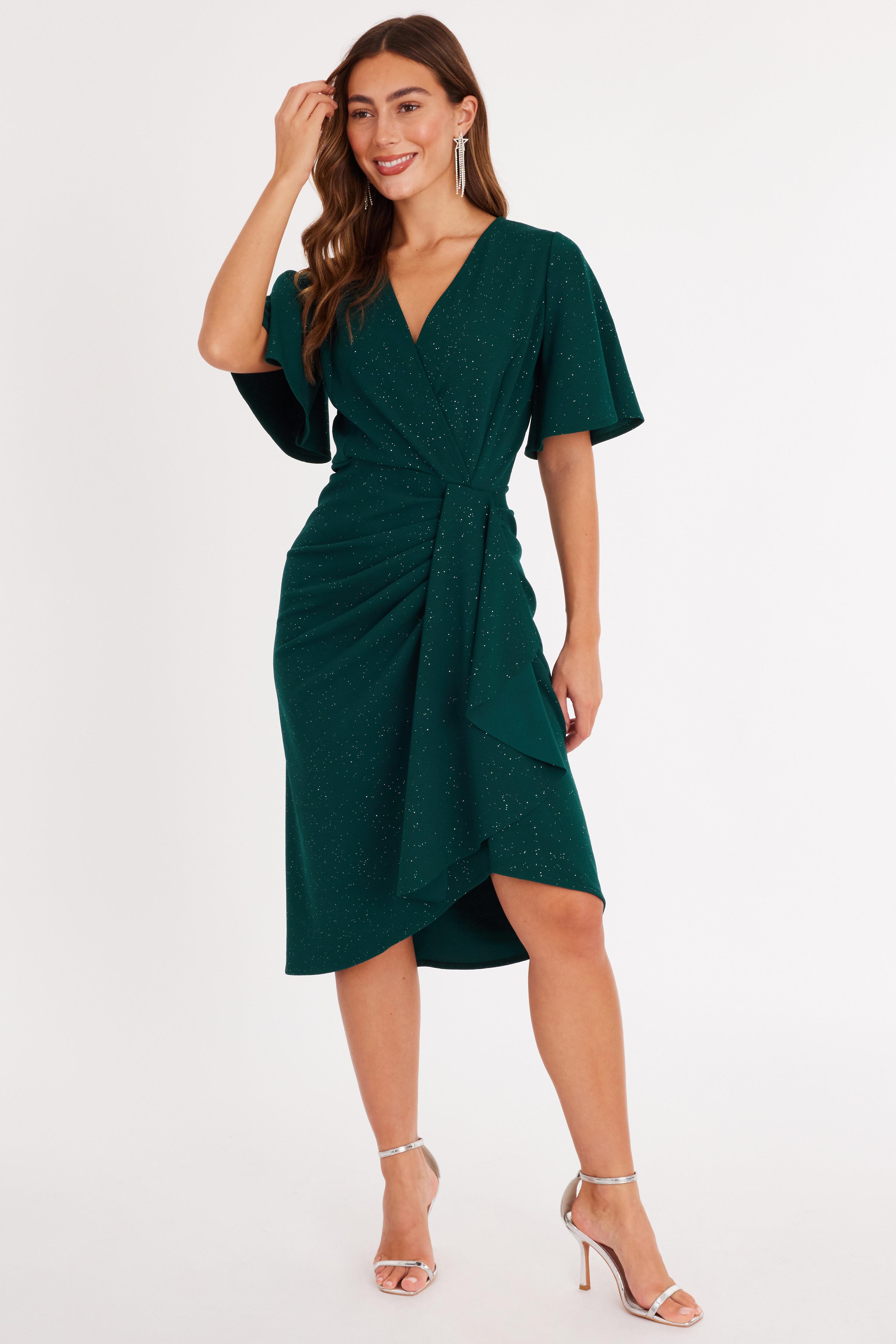 Green Quiz Dresses for Women | Lyst UK