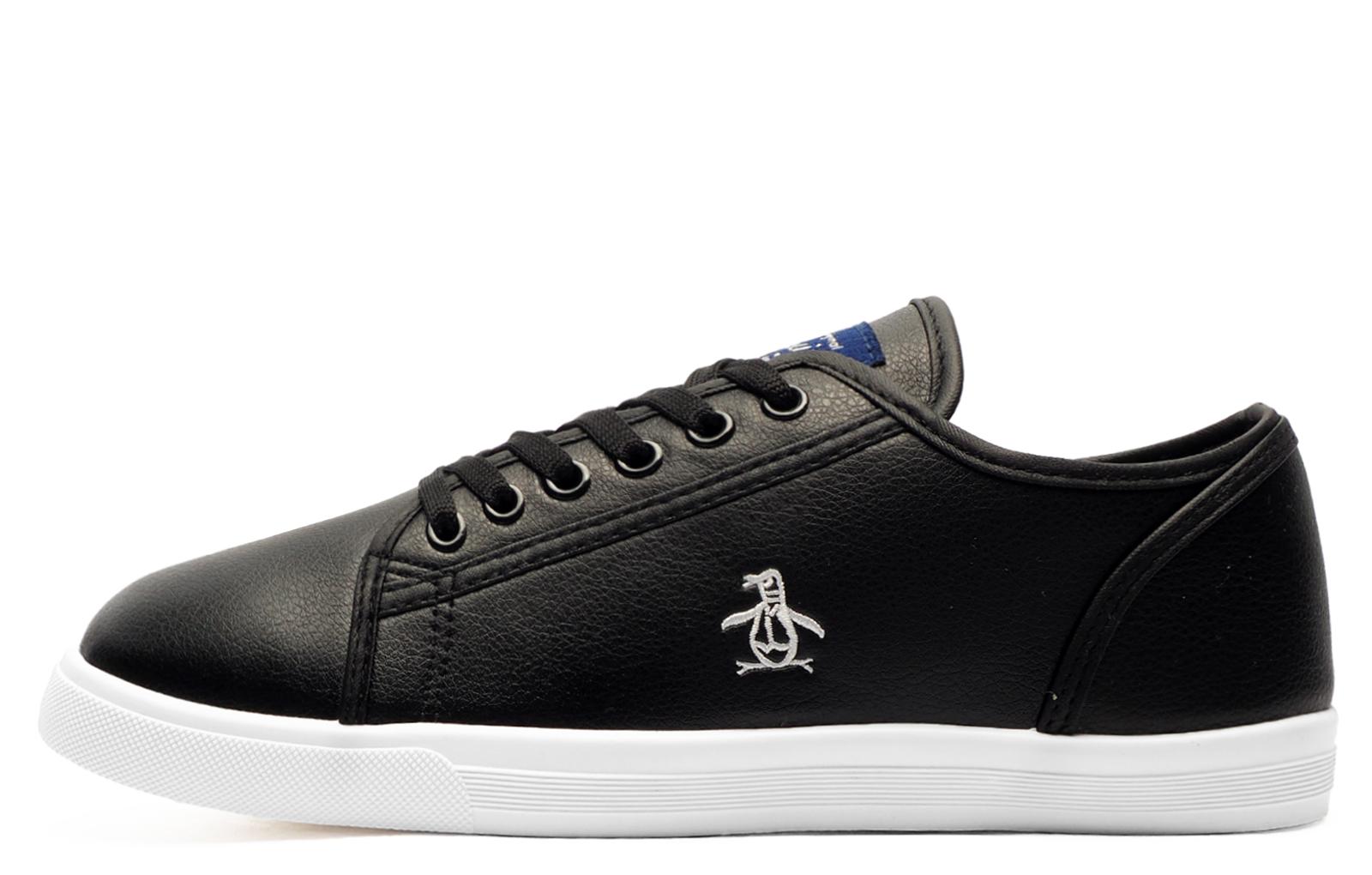 Original Penguin Sparton Trainers in Black for Men Lyst UK