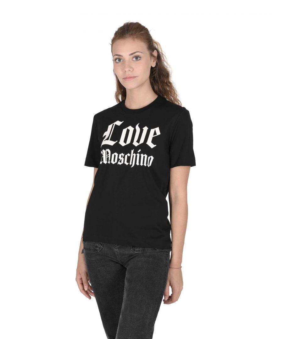 black love moschino t shirt