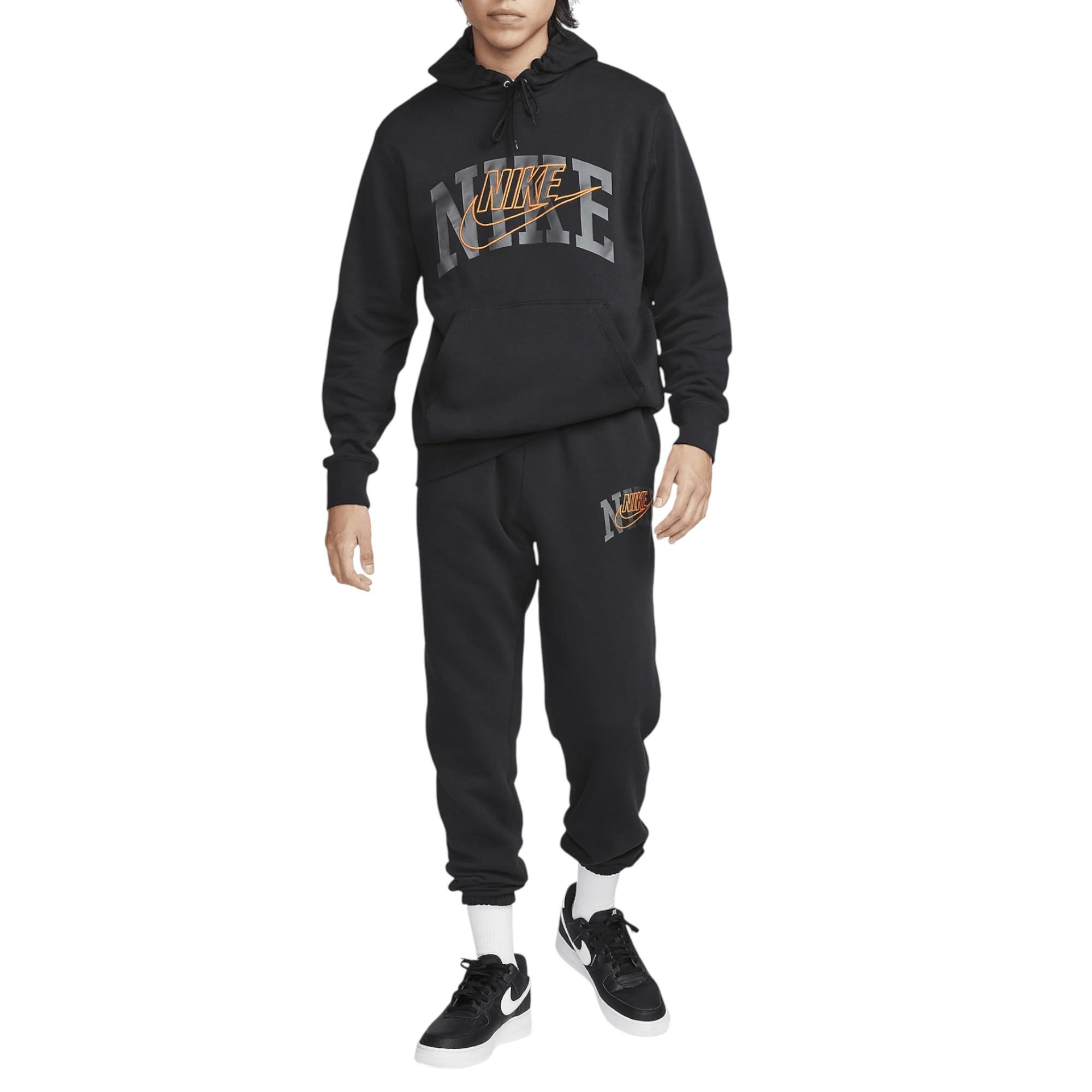 nike club cuffed hoodie