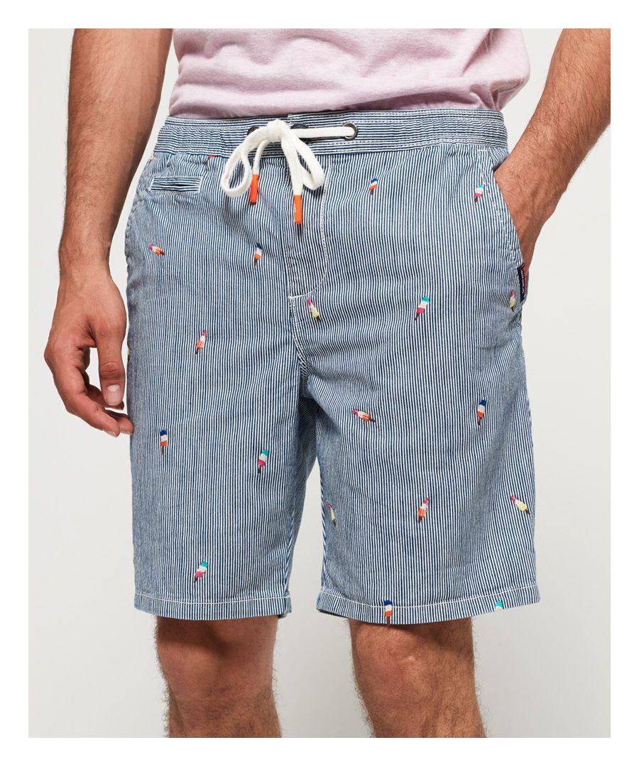 Superdry Sunscorched Shorts Cotton in Blue for Men Lyst UK