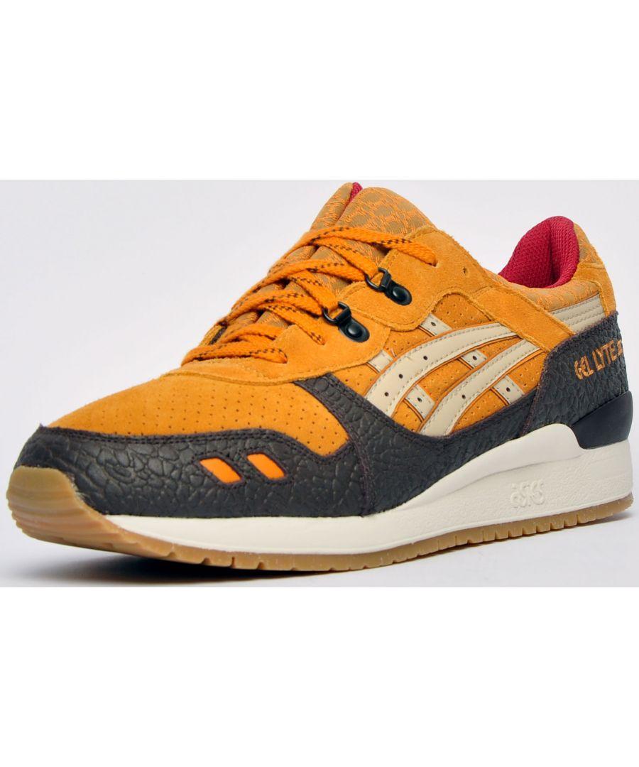 Asics gel lyte sale orange
