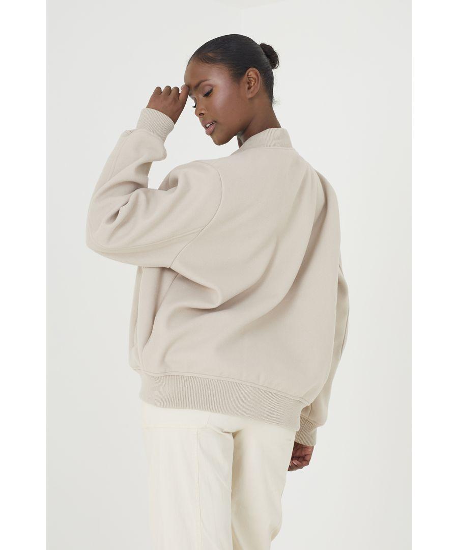Brave soul longline bomber jacket hot sale
