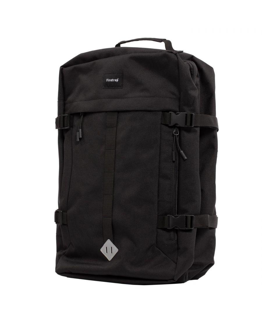 Firetrap Travel Backpack in Black | Lyst UK