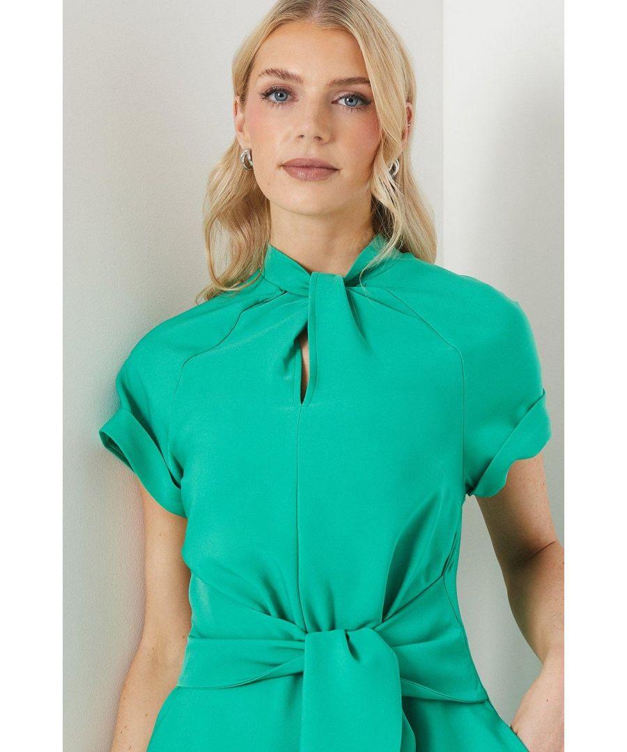 Ladies Dresses Tulip Dress Debenhams DEBENHAMS Occasion Twist Neck