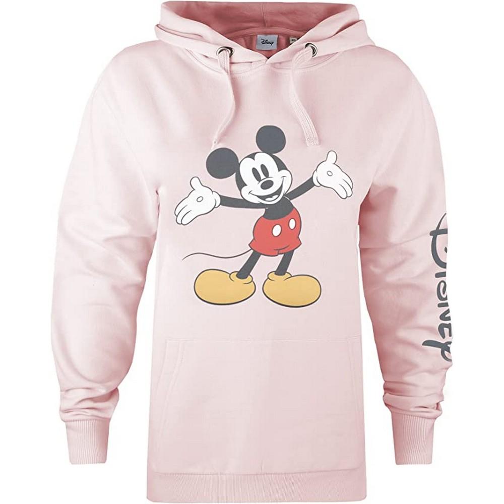 Pink mickey mouse sweatshirt hotsell
