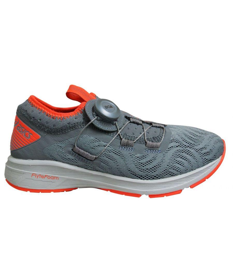 Asics Dynamis 2 Boa Grey Coral Slip On Disc Running Trainers in Grey | Lyst  UK