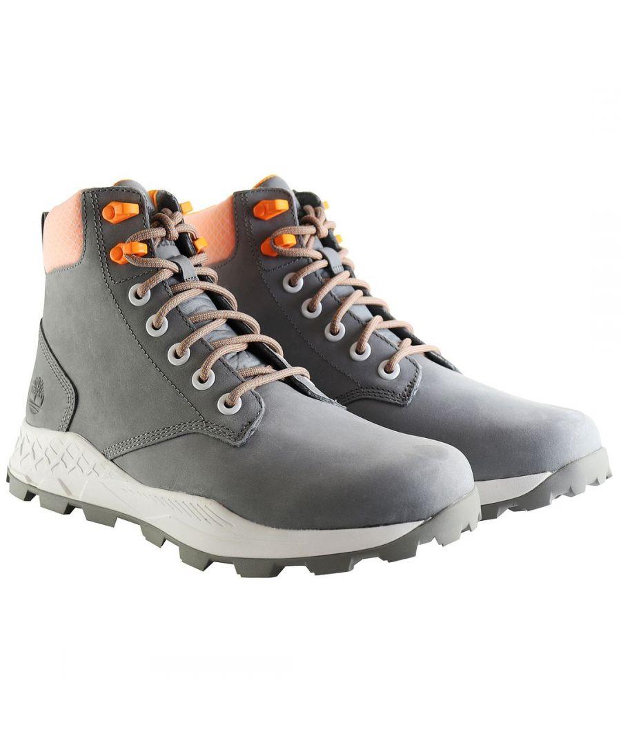 Timberland Brooklyn Boots Leather in Grey for Men Lyst UK