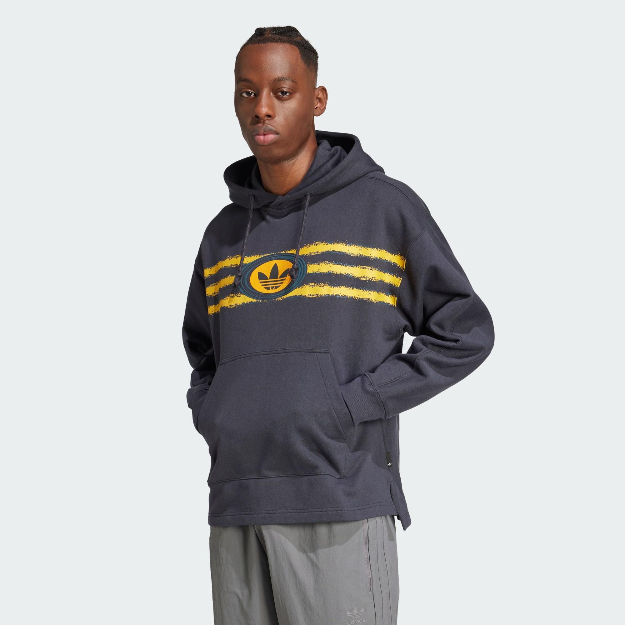 adidas Originals 90S Fleece Hoodie in Blue for Men Lyst UK
