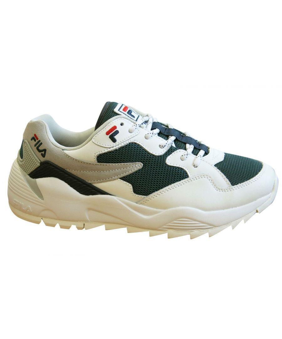 Winst prachtig antiek Fila Vault Cmr Jogger Cb Low White Leather Lace Up Trainers 1010588 90y  Nubuck Leather in Green for Men | Lyst UK