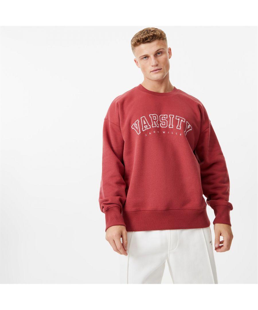 Jack wills red clearance sweatshirt