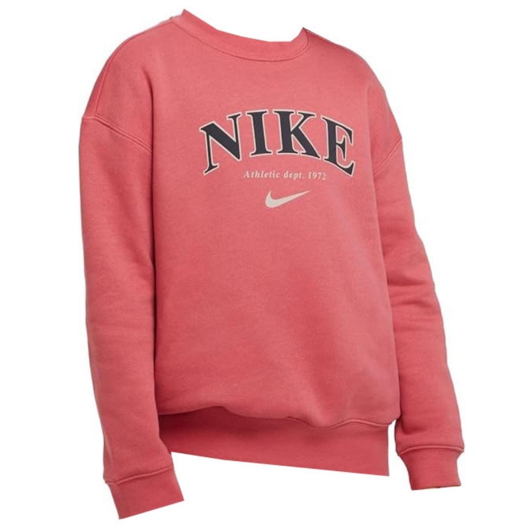nike pink crewneck sweatshirt