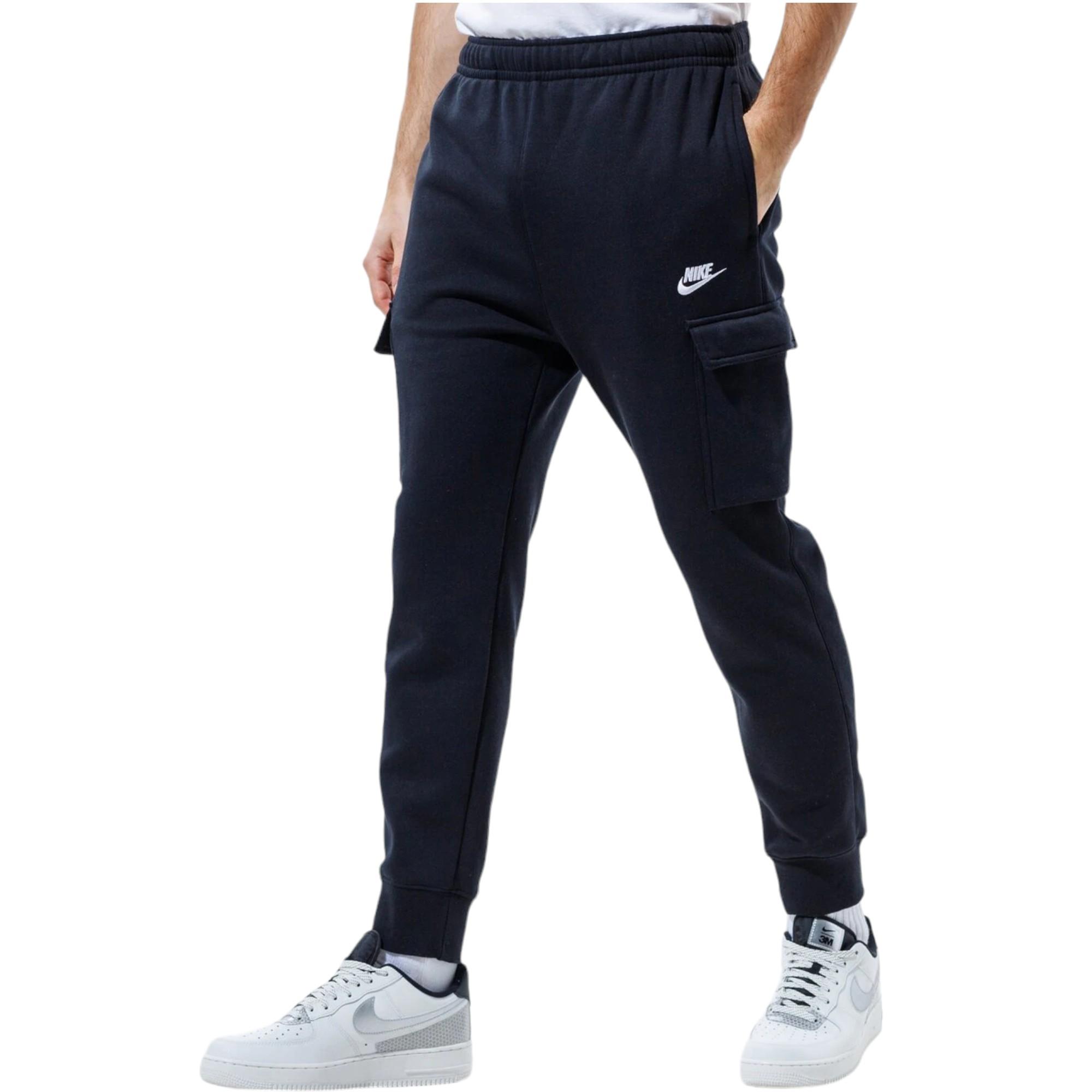 club fleece cargo joggers