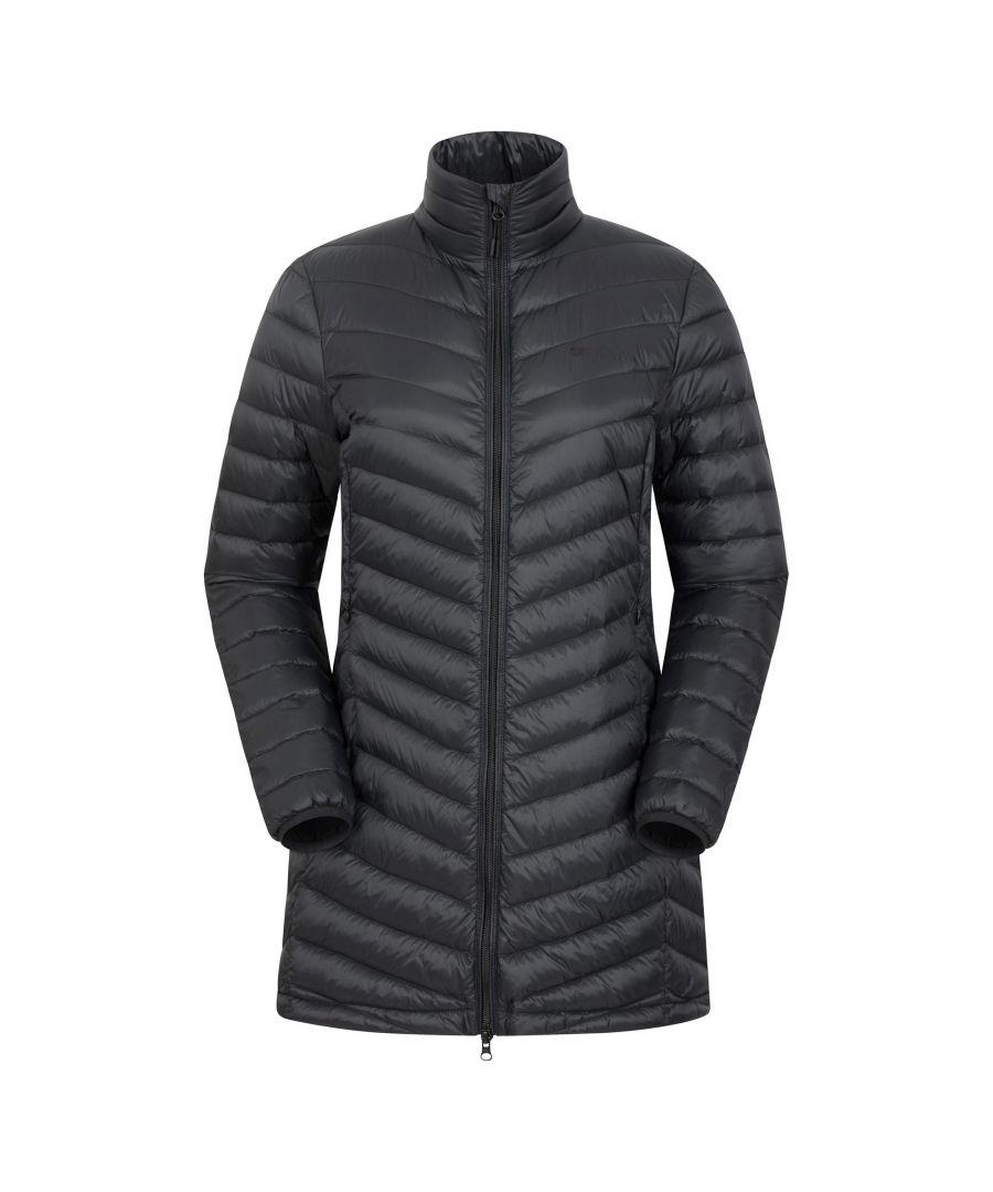 Mountain Warehouse Ladies Featherweight Extreme Longline Down