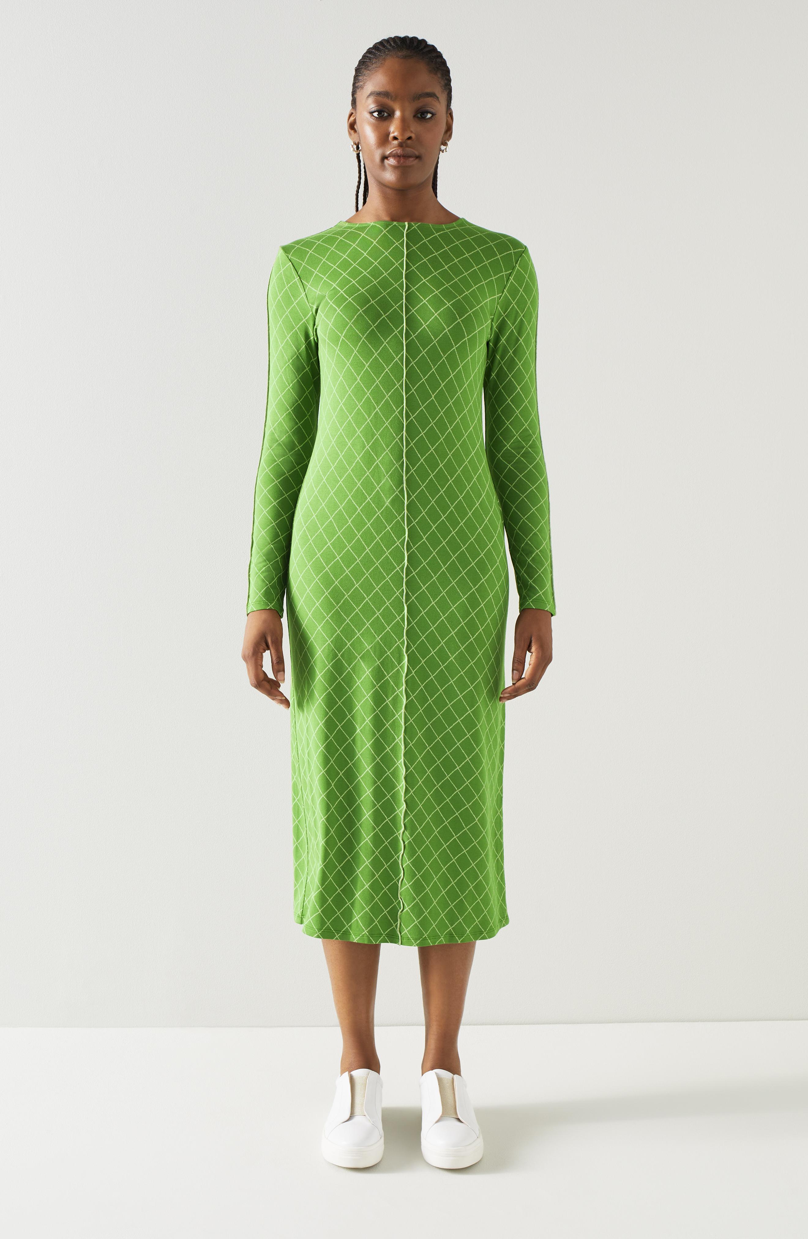 Green lk bennett dress hot sale