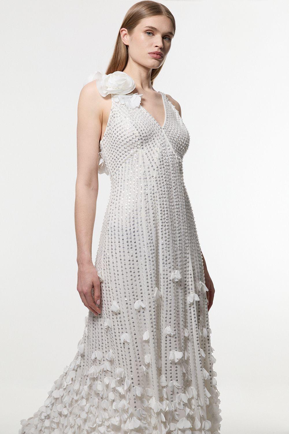 maxi crossover dress YLD Design