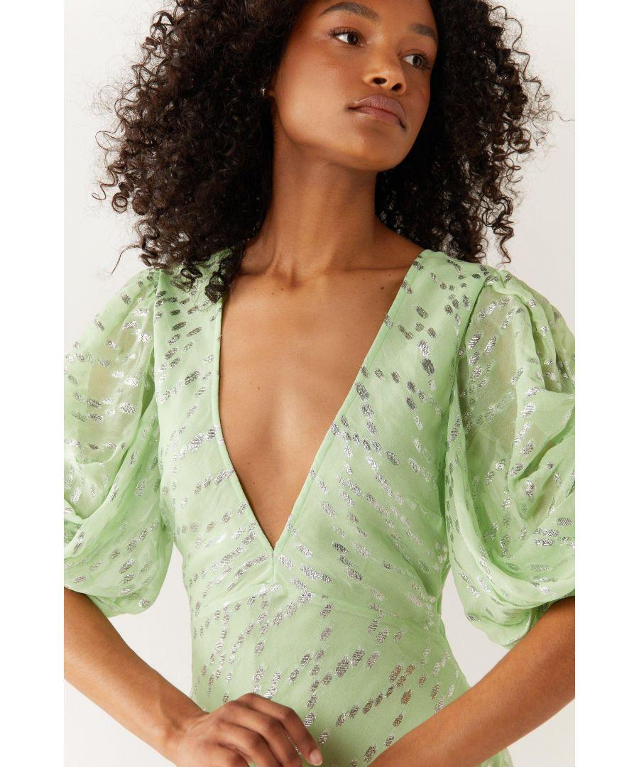 green emerald velvet dress Rent Warehouse Floral Satin Halter Backless Slip Dress