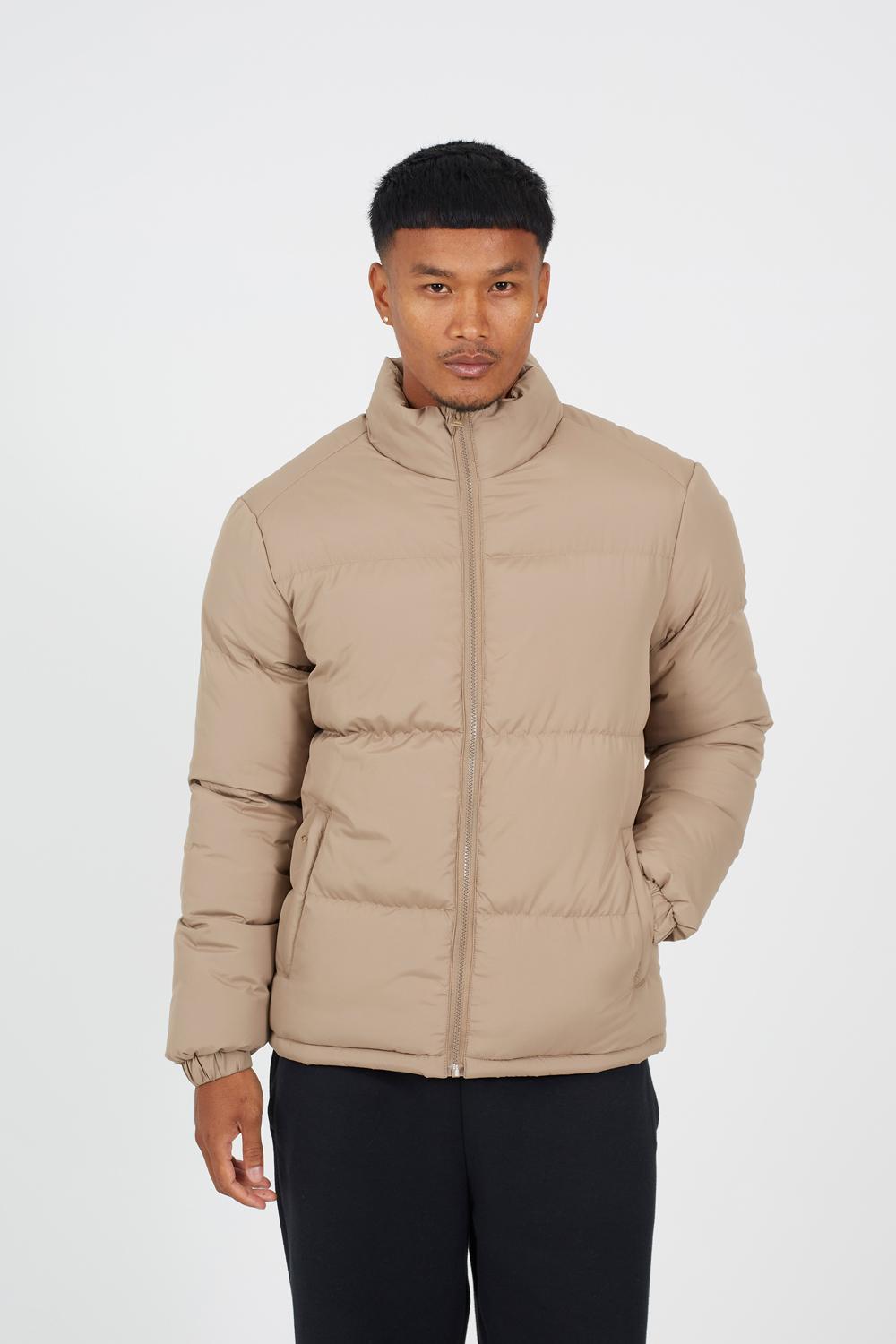 Brave Soul Brown Puffer Jacket Jared Jacket – Blue Inc