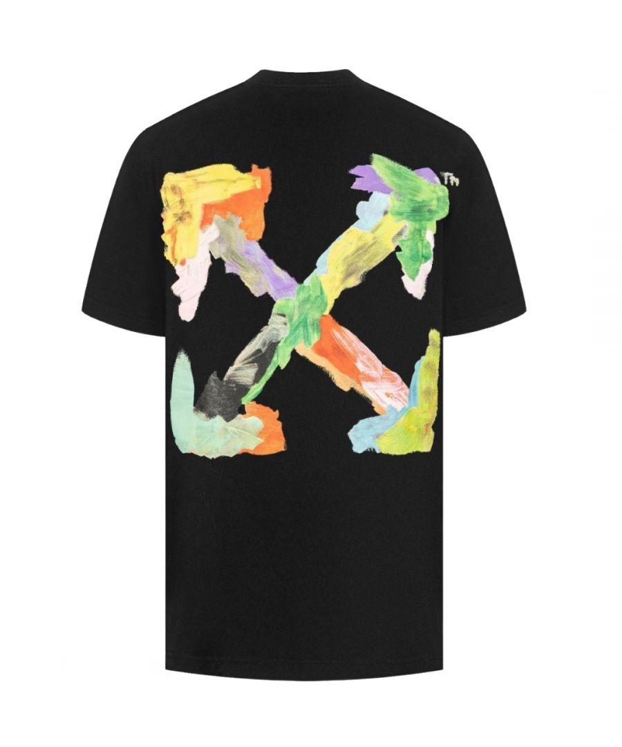 Off-White c/o Virgil Abloh Off- Colourful Brush Arrow Logo